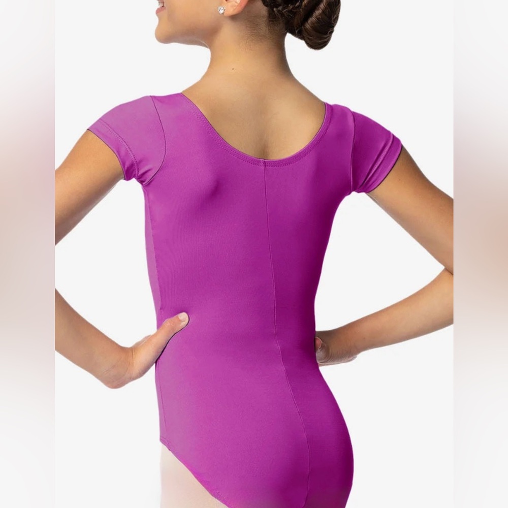 So Danca Raspberry Leotard and Skirt Sets - Picture 10 of 12